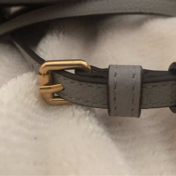 Tory Burch Ladies’ Perry Bombe Mini Bag in Bay Gray - Picture 8 of 8